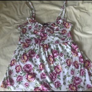Torrid Floral Tunic Tank Top size 0
